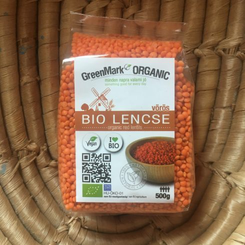 Bio Lencse - vörös (500g)