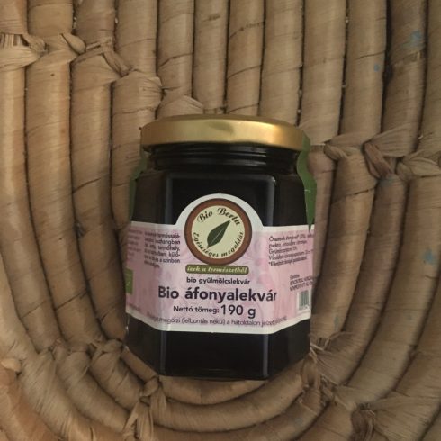 Organic Blueberry Jam (190g)