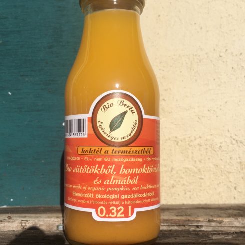 Organic Pumpkin Juice with Sea Buckthorn and Apples (320ml)