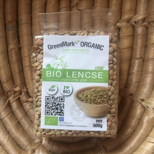 Organic Lentils - Green (500g)
