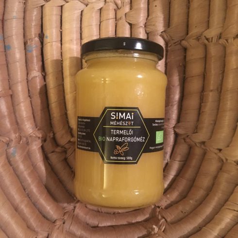 Organic Sunflower Honey (500g)