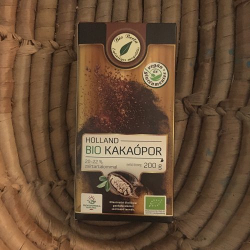 Bio Holland kakaópor 20-22% kakaóvaj tartalommal (200g)