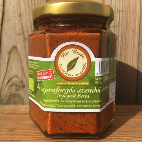 Bio Napraforgós Szendvicskrém (190g)