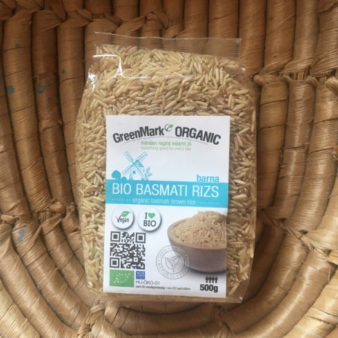 Bio Basmati barnarizs (500g)