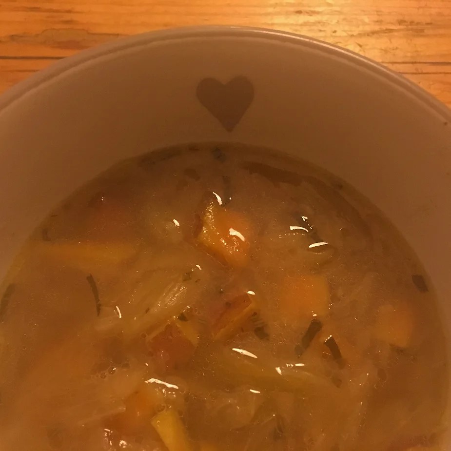 Sweet White Onion Soup with Sage